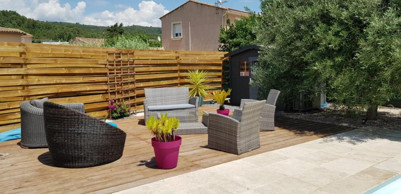 Villa Les 2 Oliviers 勒吕克 外观 照片